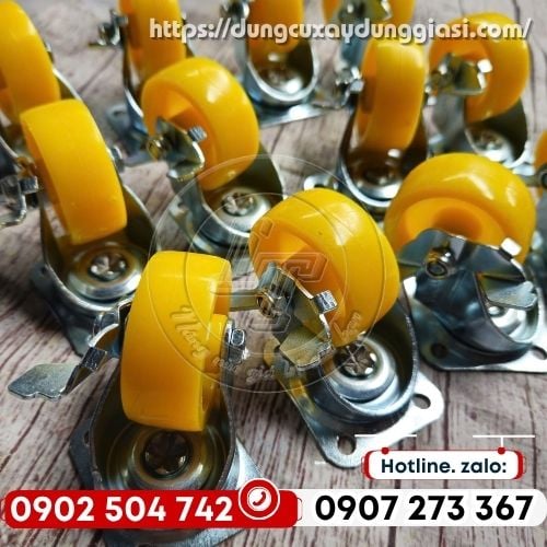 Chuyên bán bánh xe pu giá sỉ có hoá đơn vat