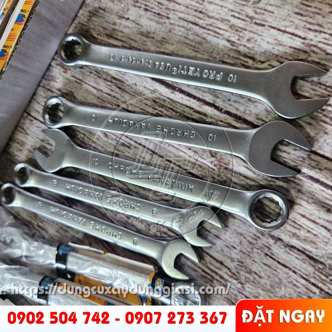 Cờ lê vòng miệng đủ kích cỡ