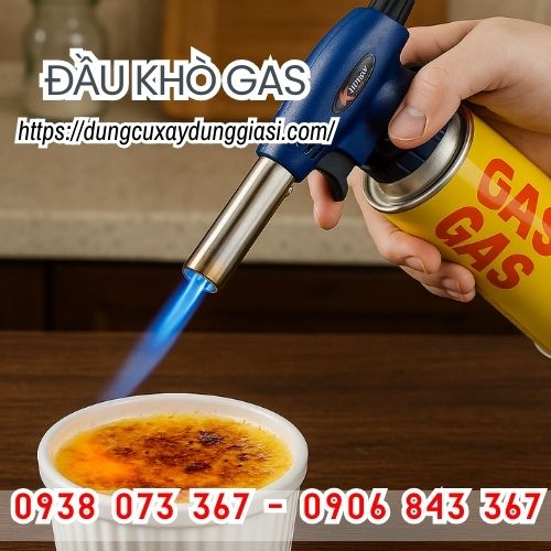 Đầu khò gas cầm tay dùng bình gas mini