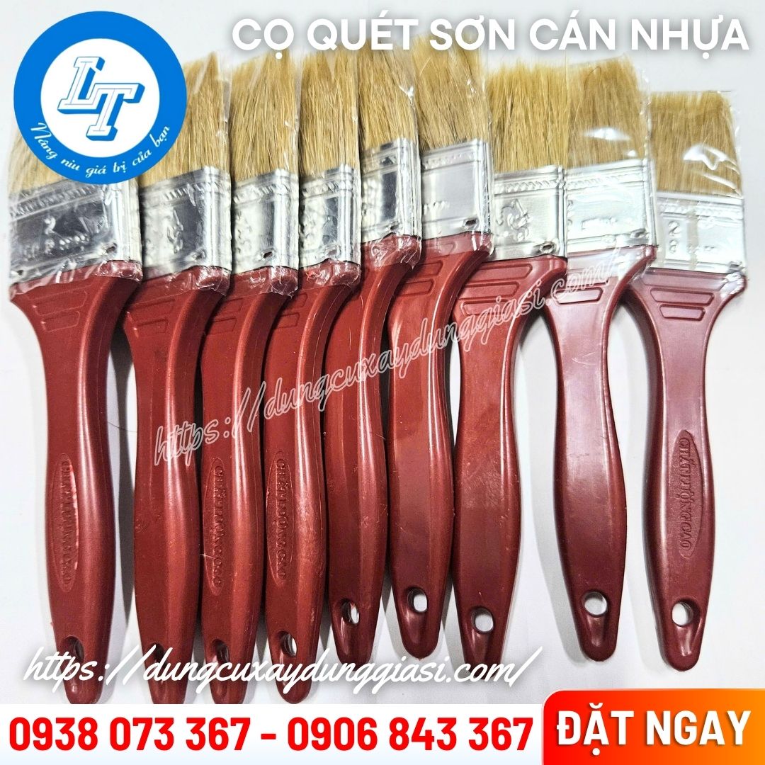 Cọ quét sơn cán nhựa cầm tay giá sỉ