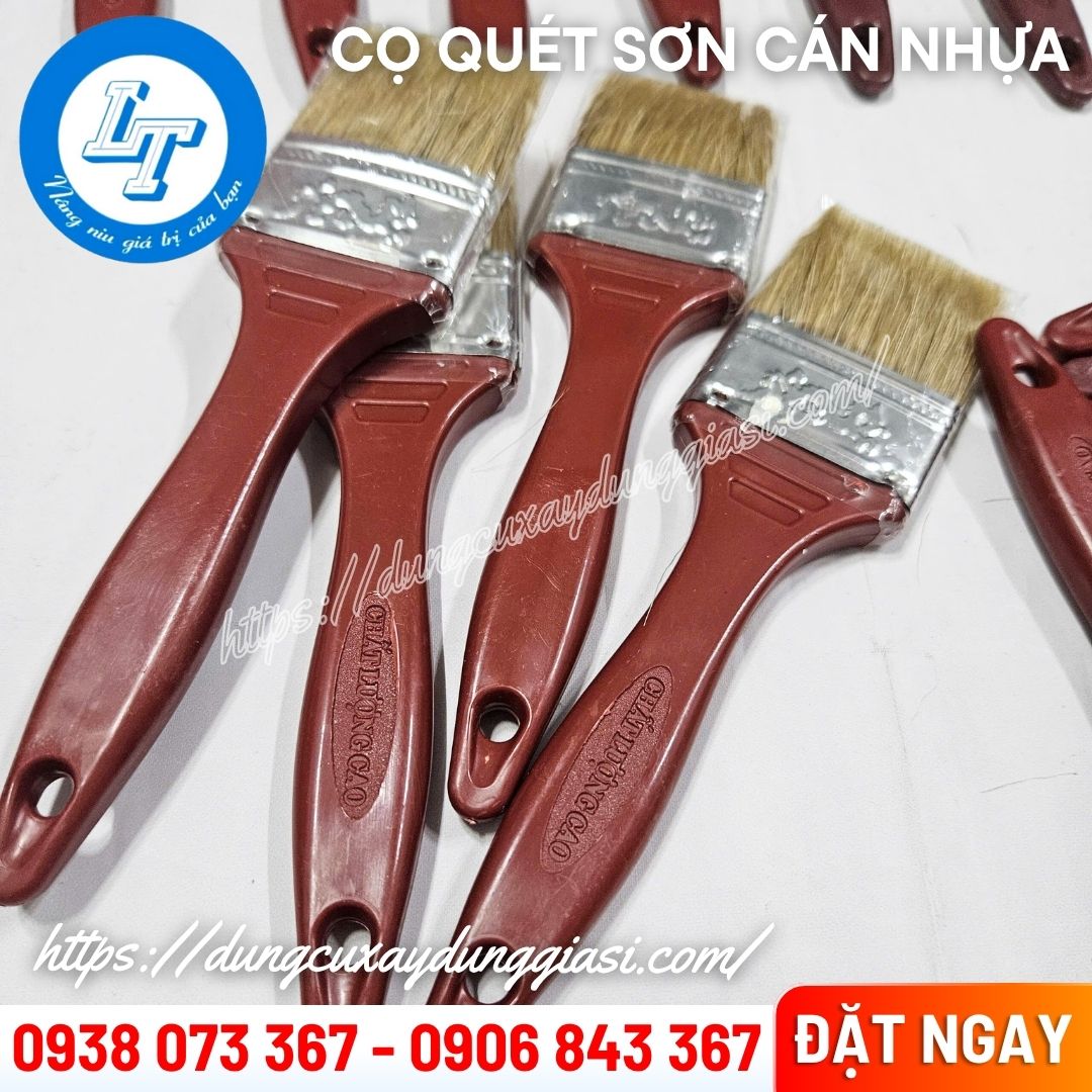 Cọ quét sơn cán nhựa cầm tay giá sỉ