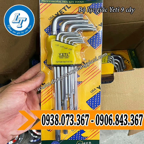 cung cấp bộ lục giác yeti 9 cây giá rẻ chính hãng cung cấp bộ lục giác yeti 9 cây giá rẻ chính hãng