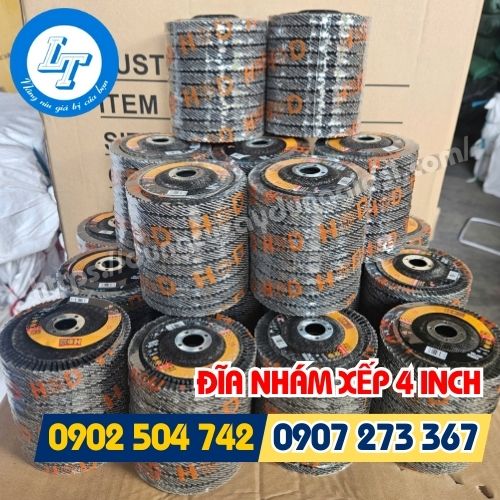 Cung cấp đĩa nhám xếp 4icnh thùng 300 viên giá cạnh tranh