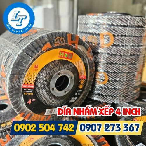 Đĩa nhám xếp 4inch