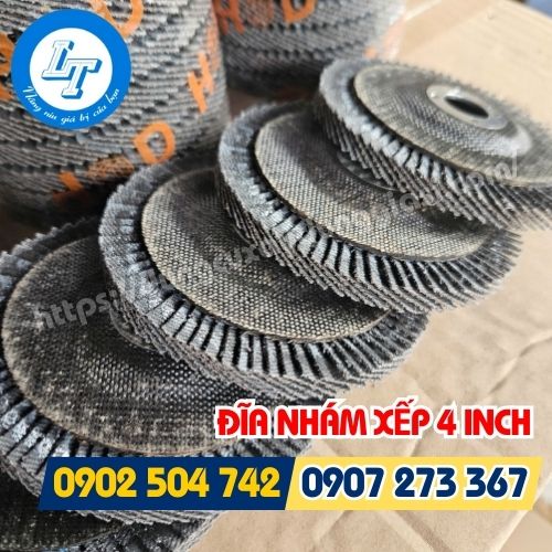 Đĩa nhám xếp 4icnh chất lượng