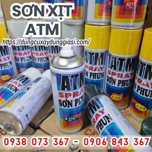 Sơn xịt ATM chai 400ml