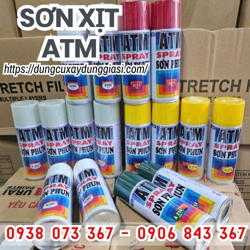 Sơn xịt atm đủ màu