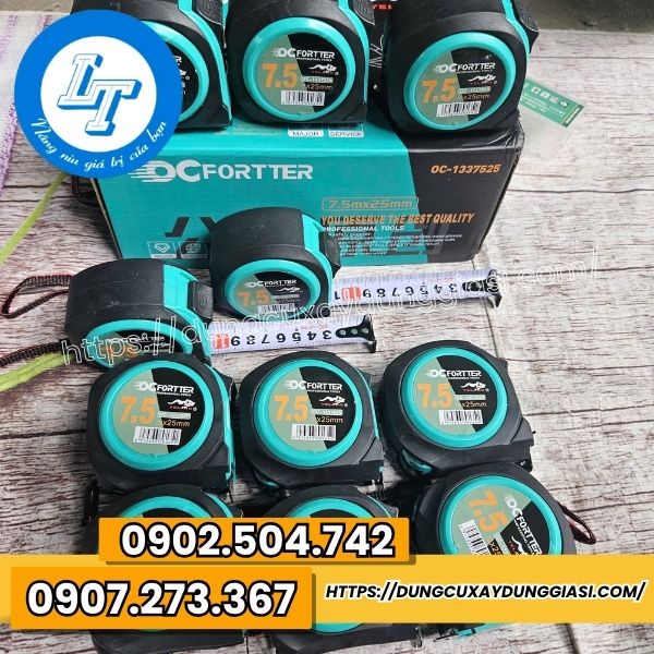 Cung cấp thước kéo thép fotter 7.5m chính hãng