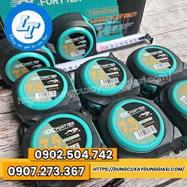 Thước kéo thép fotter 7.5m chính hãng