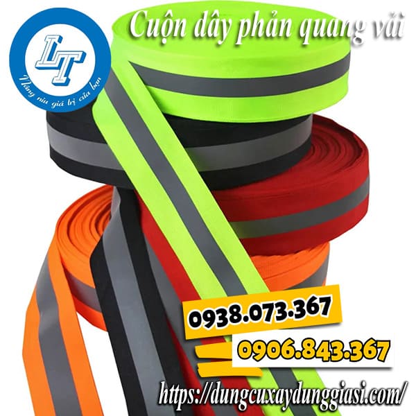 Cuộn dây phản quang vải giá rẻ
