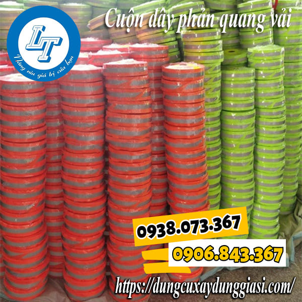 Cuộn dây phản quang vải giá rẻ