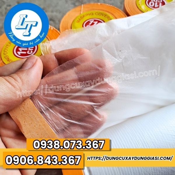 Cuộn nilon che sơn 110cm