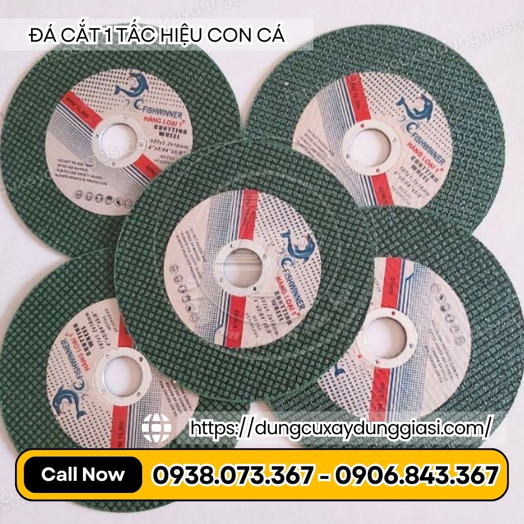 Đá cắt 1 tấc hiệu con cá