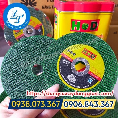Đá cắt HD 107mm ( 1 tấc )