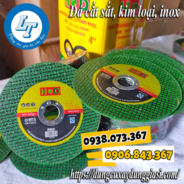 Đá cắt sắt, kim loại, inox giá rẻ tphcm