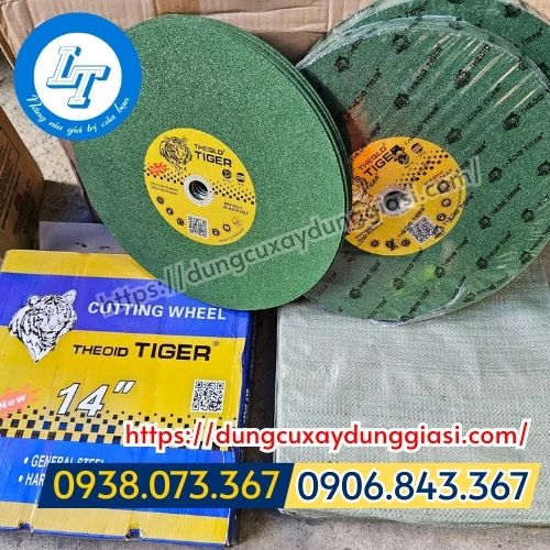 Đá cắt tiger 350mm ( 3 tấc )
