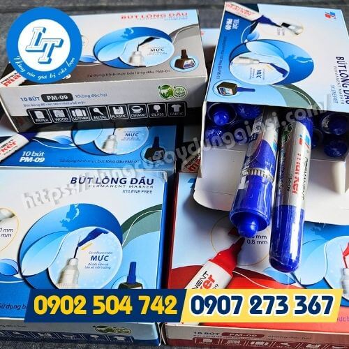 Đại lý bỏ sỉ bút lông dầu Thiên Long giá cạnh tranh toàn quốc