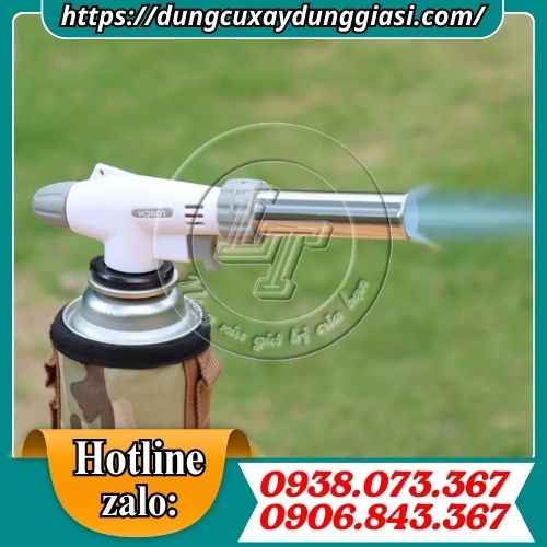 Đầu khò gas mini có ngọn lửa mạnh chính xác