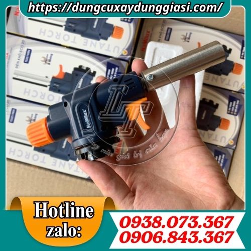 Đầu khò gas mini màu xanh