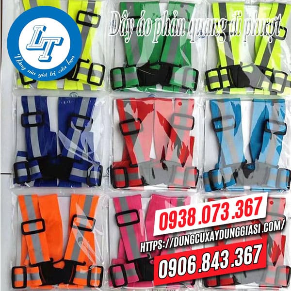 Dây áo phản quang đi phượt giá rẻ