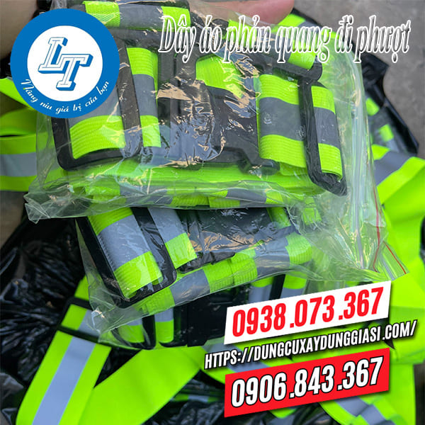 Dây áo phản quang đi phượt giá rẻ