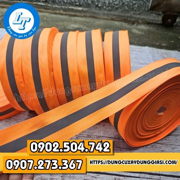 Dây cảnh báo phản quang vải