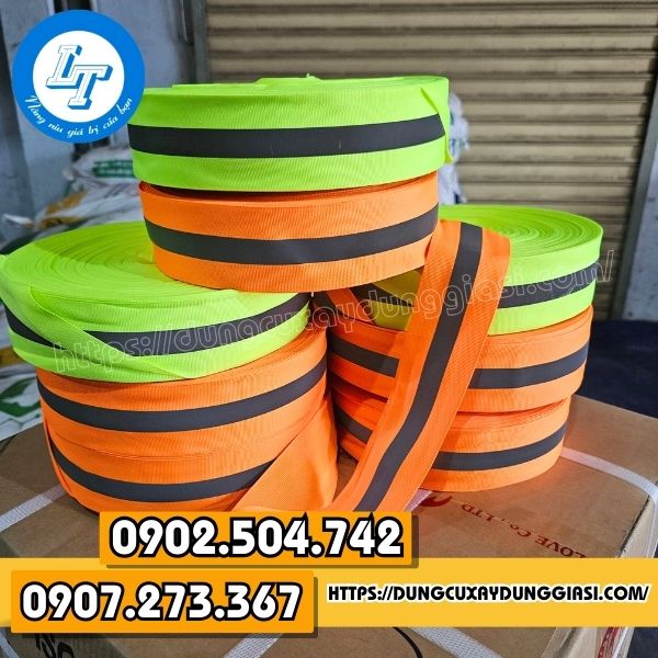 Dây cảnh báo vải phản quang