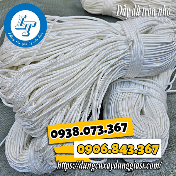 Dây dù tròn nhỏ giá rẻ