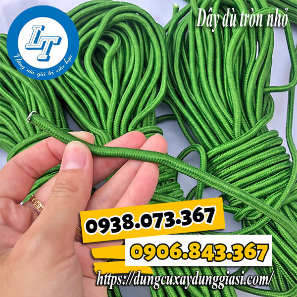 Dây dù tròn nhỏ giá rẻ