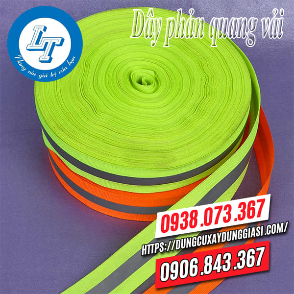 Dây phản quang vải Dây phản quang vải