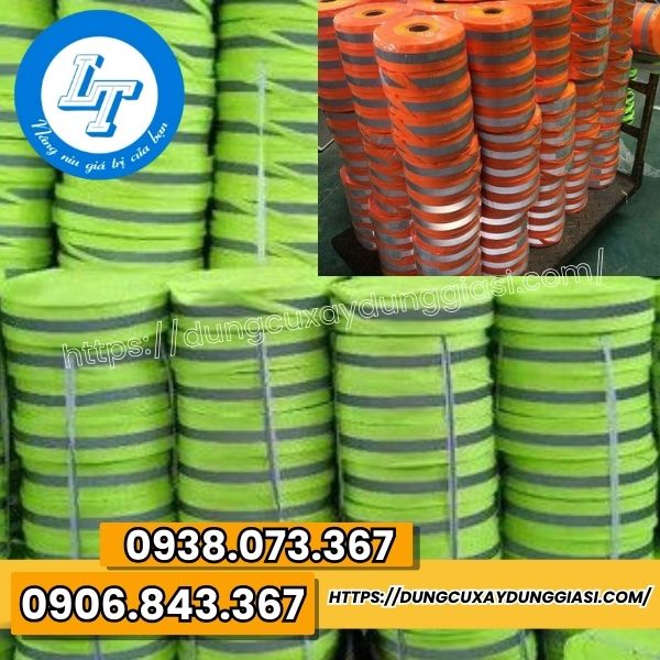 Dây phản quang vải cuộn 5cm giá rẻ