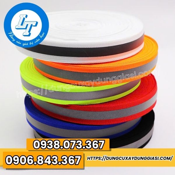 Dây phản quang vải cuộn 5cm