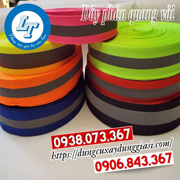 Dây phản quang vải giá rẻ chất lượng