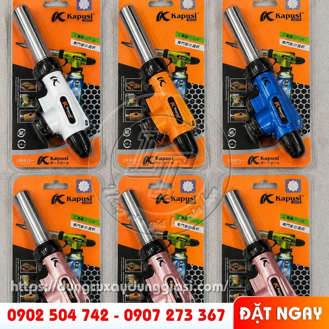 Đèn khò gas đủ màu