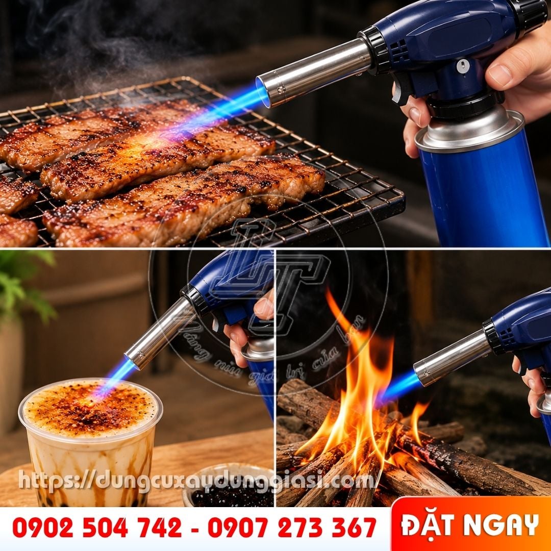 Đèn khò gas khò thực phẩm, đồ uống