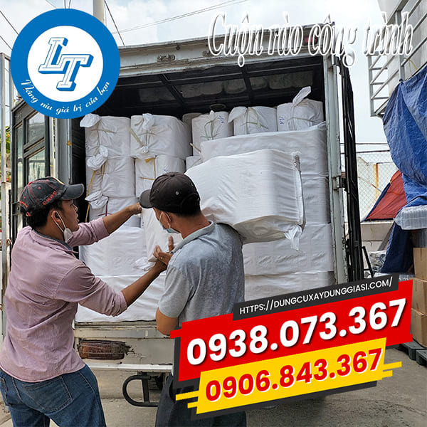 Đi đơn cuộn rào công trình cho khách sỉ