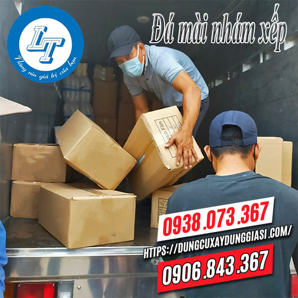 Đi đơn đá mài nhám xếp cho cửa hàng