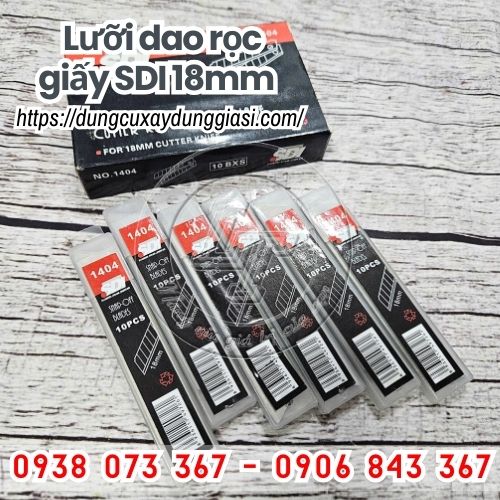 Lưỡi dao rọc giấy ADI 18mm giá sỉ