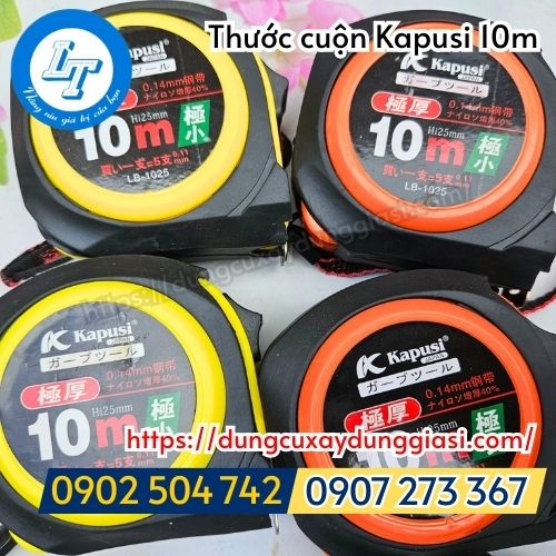 Thước cuộn kapusi 10m