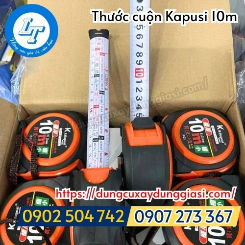 Thước cuộn thép kapusi 10m