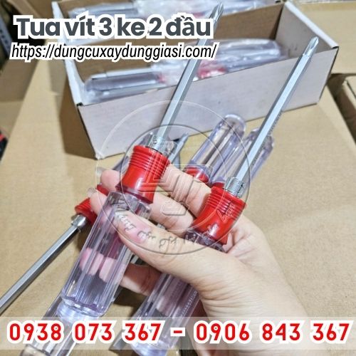 Tua vít 3 ke 2 đầu