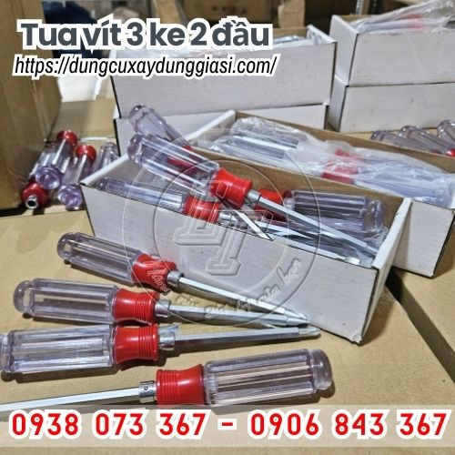 Tua vít 3 ke 2 đầu