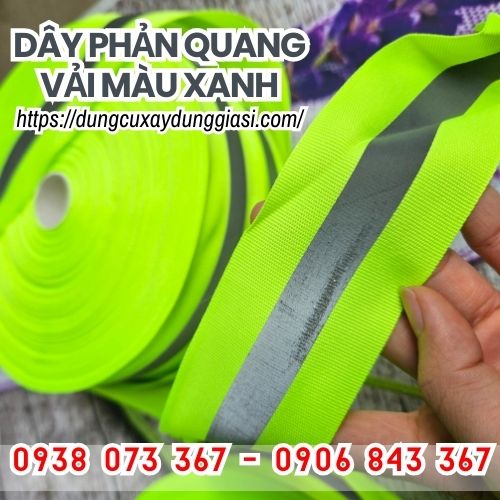 Dây phản quang vải