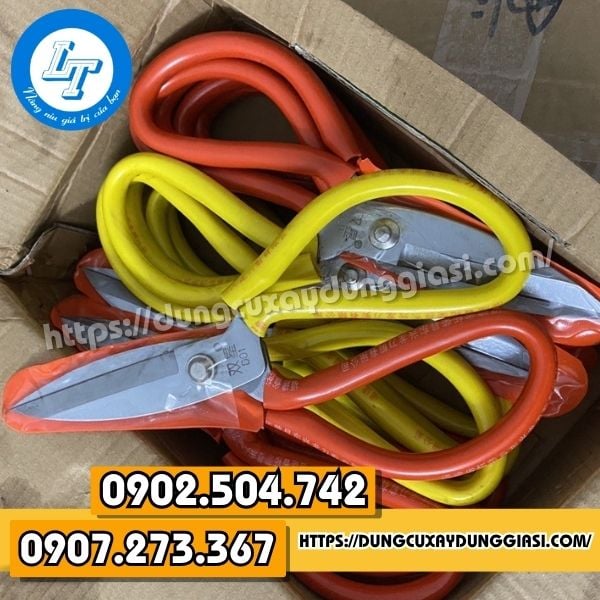Công ty Lê Thanh địa chỉ cung cấp kéo théo cán bọc nhựa 2 màu đỏ vàng giá sỉ