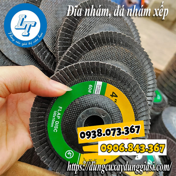 Đĩa nhám, đá nhám xếp giá rẻ