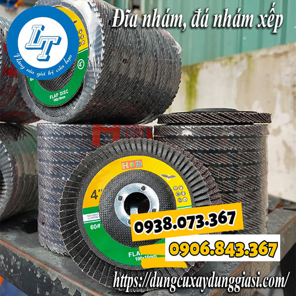 Đĩa nhám, đá nhám xếp giá rẻ