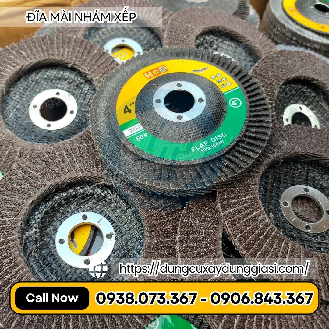 Đĩa nhám xếp 1 tấc Đĩa nhám xếp 1 tấc