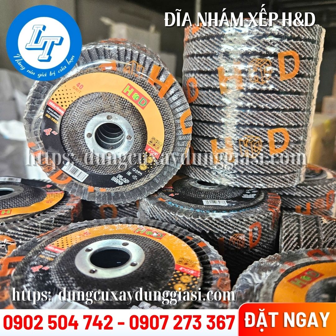 Đĩa nhám xếp H&D