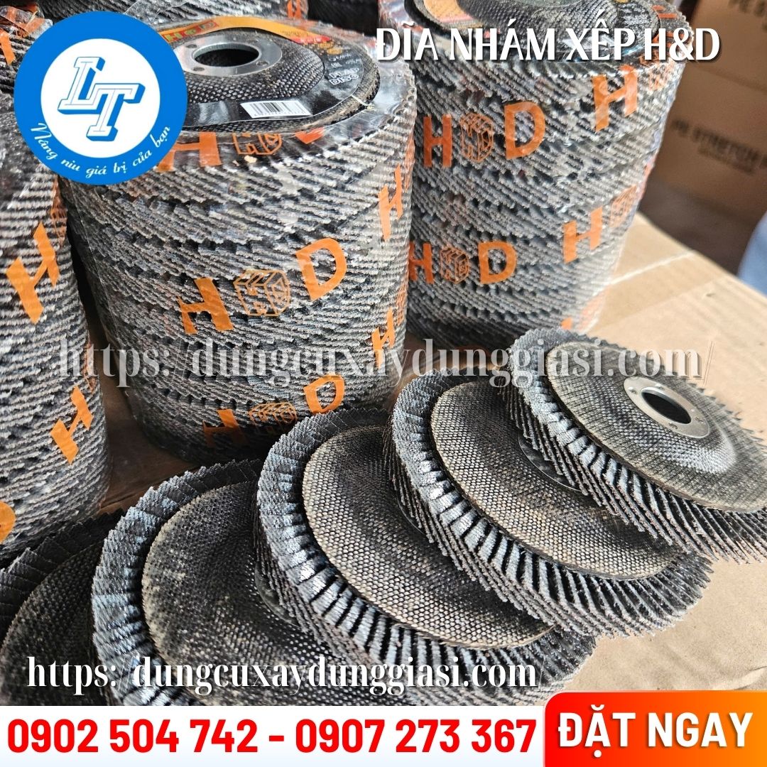 Đĩa nhám xếp H&D