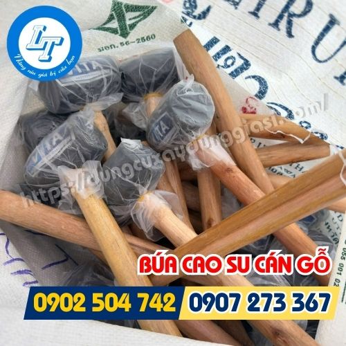Điểm sỉ búa cao su cán gỗ tphcm